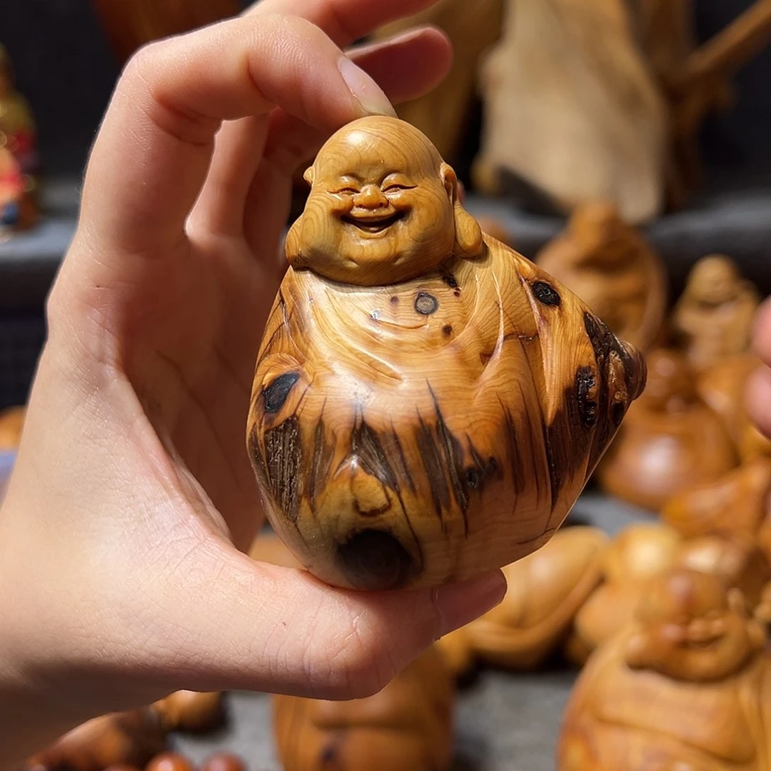 柏木慧*崖柏木手把件摆件