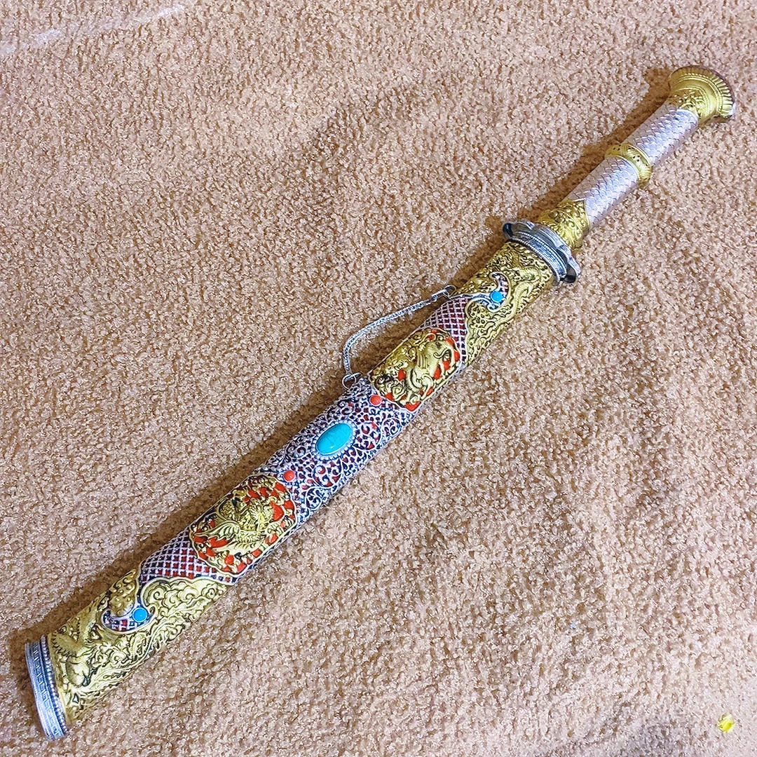 藏式精美镂空设计风格户外用具
