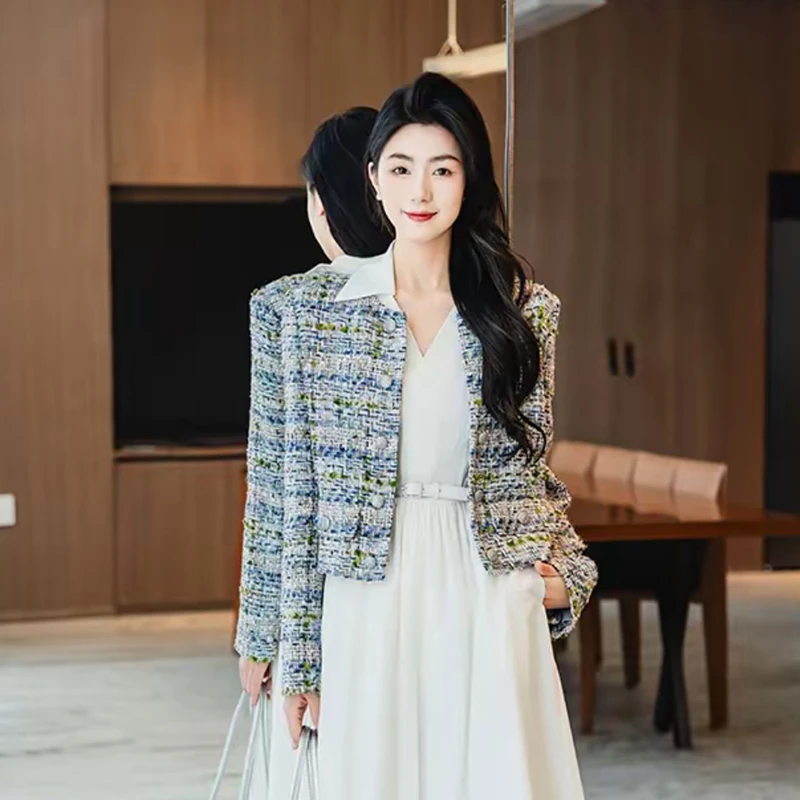 GIRDEAR/哥弟冬季新款气质甜美小香短外套上衣女外套1400680