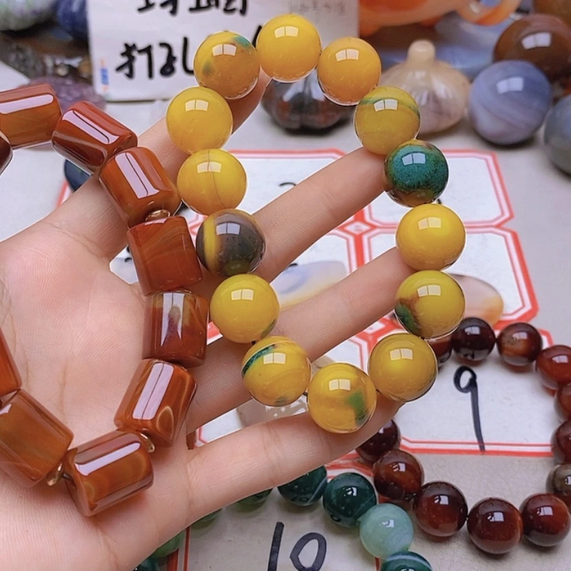 【闪购商品】未镶嵌玛瑙/玉髓珠宝半成品兰*