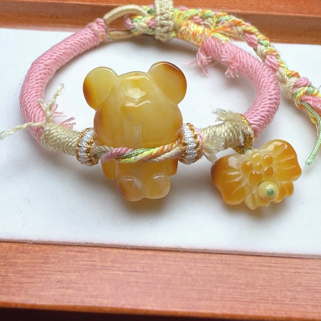 琥珀吊坠(不含链)未镶嵌