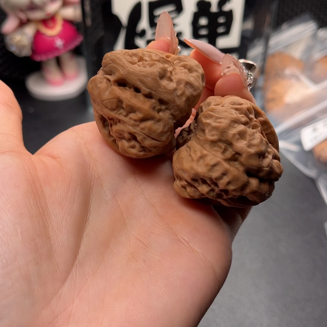 吊坠文玩核桃蛤蟆39/45开背