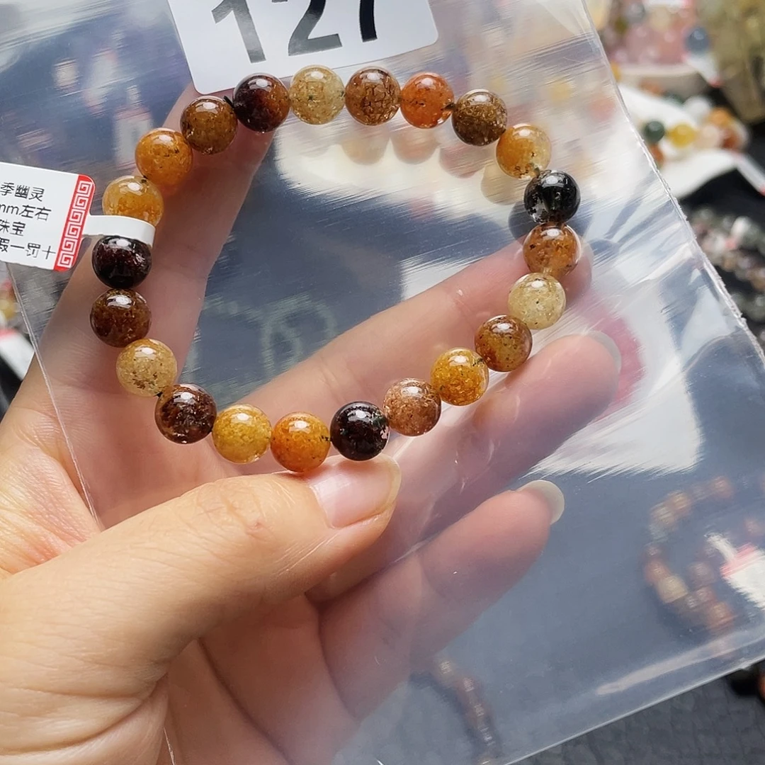 水晶未镶嵌手串手串127。