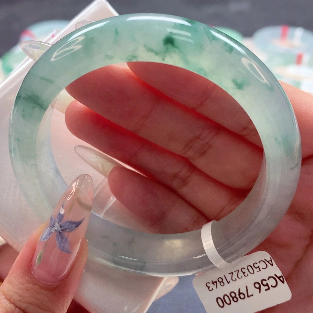 翡翠手镯未镶嵌22（66号）