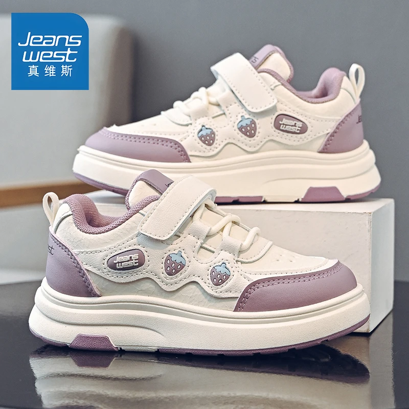 真维斯童鞋儿童跑步鞋女孩休闲运动鞋2025秋季6-12岁新款女童鞋子