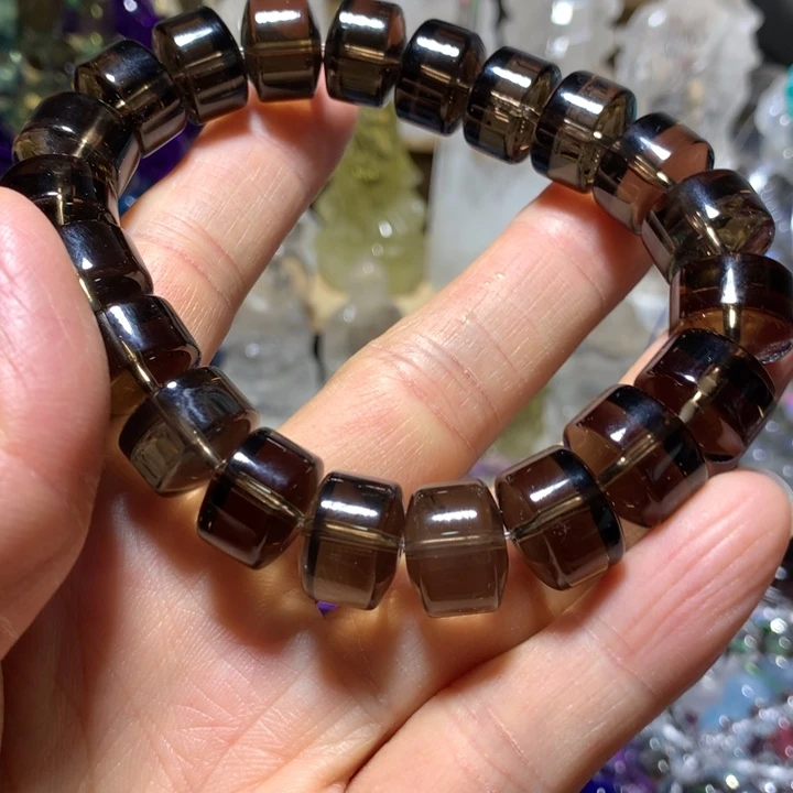 水晶手链未镶嵌14mm车轮手串