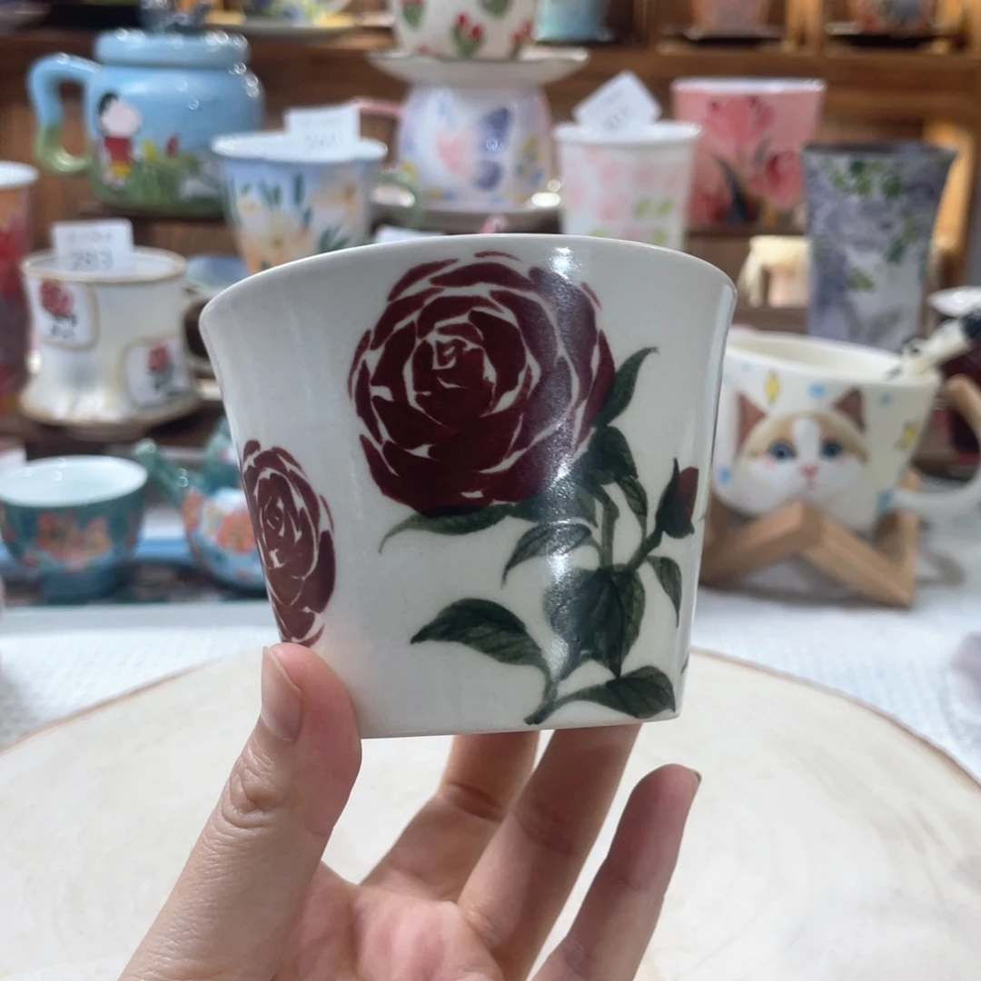 景德镇手工陶瓷杯326