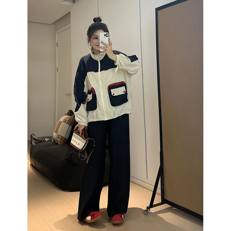 【胖佳佳】现货~环游记 纸皮空气肌理外套秋季时尚设计感H625T11896