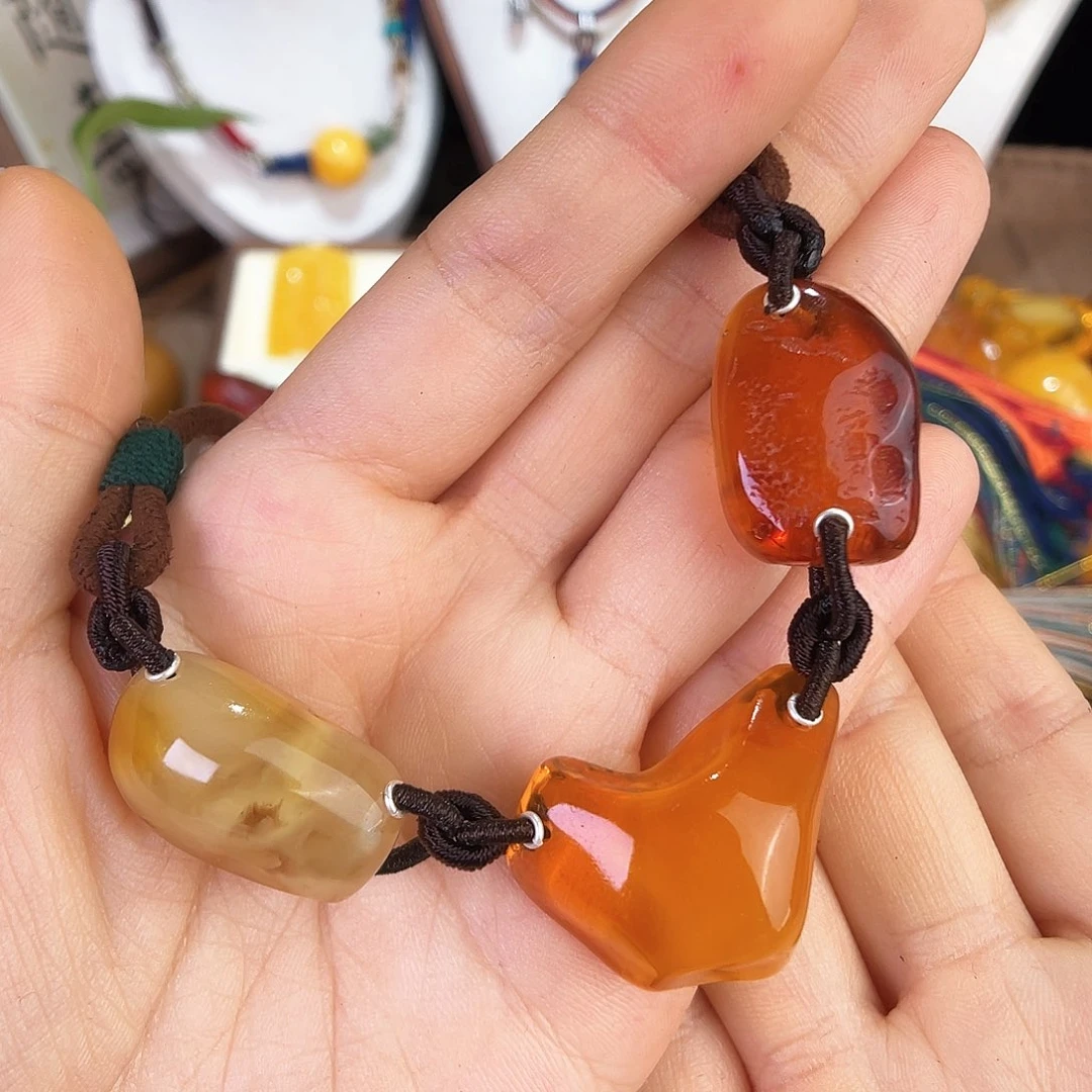 琥珀珠宝奇石未镶嵌我