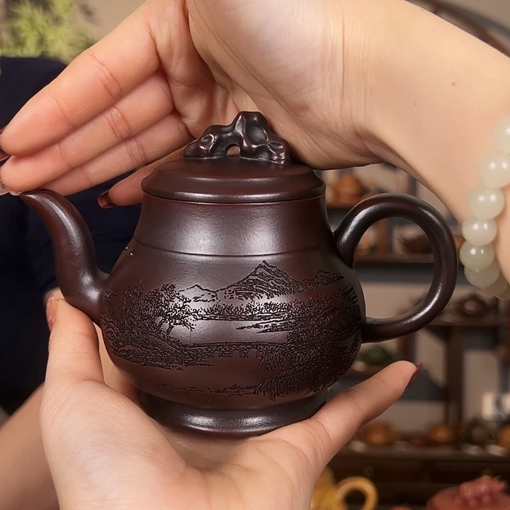 紫砂茶壶宜兴紫砂工艺