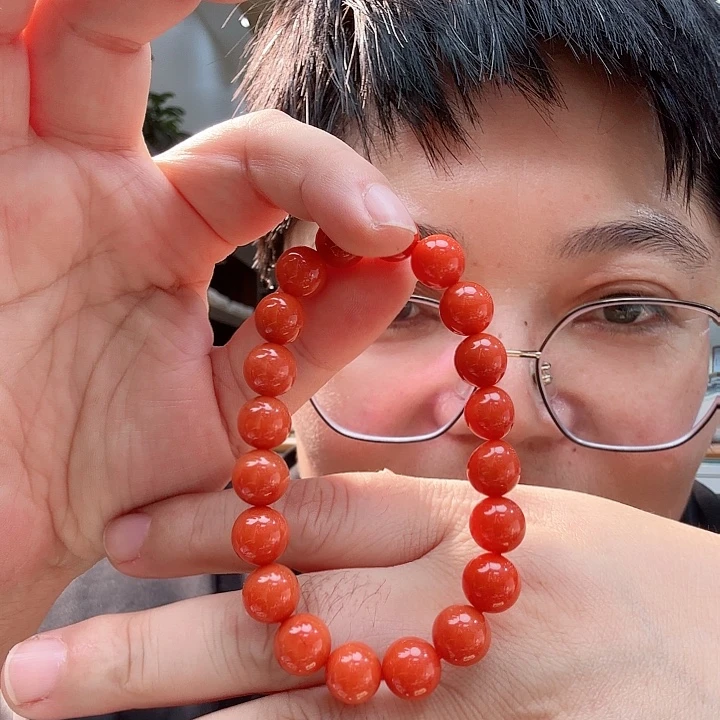 未镶嵌手链南红玛瑙