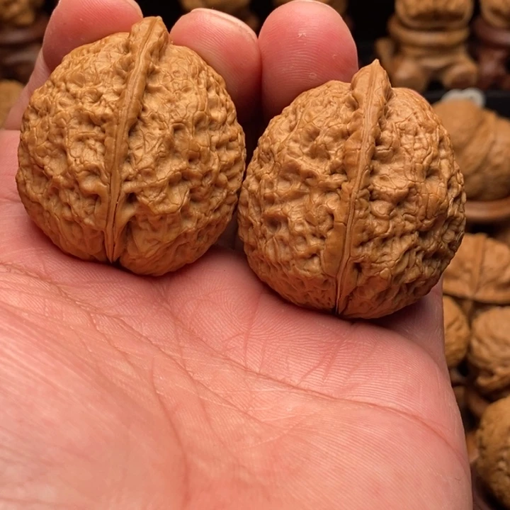 文玩核桃把件2罗汉头