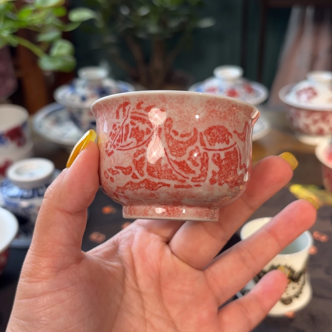 孤品福利青花手绘如是