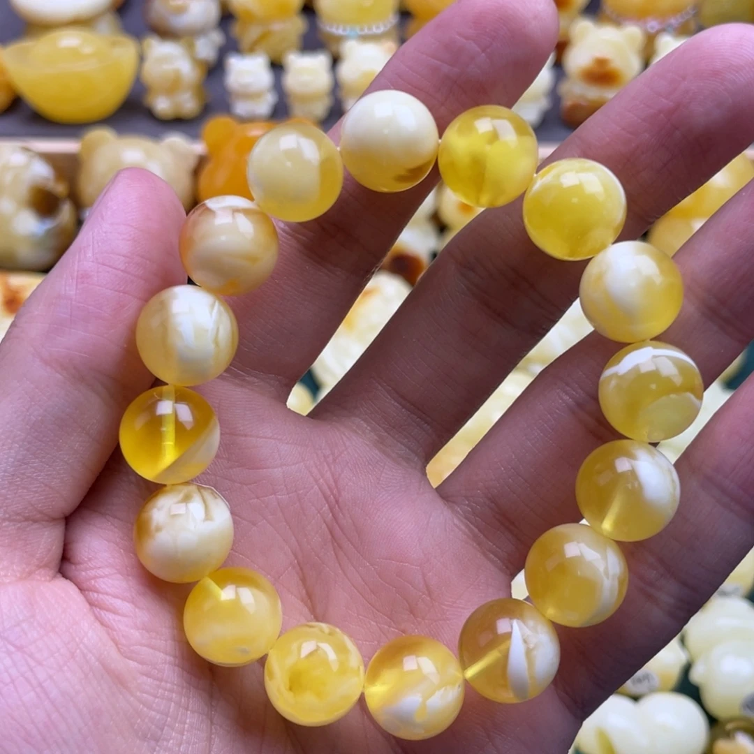 琥珀未镶嵌裸石蜜蜡