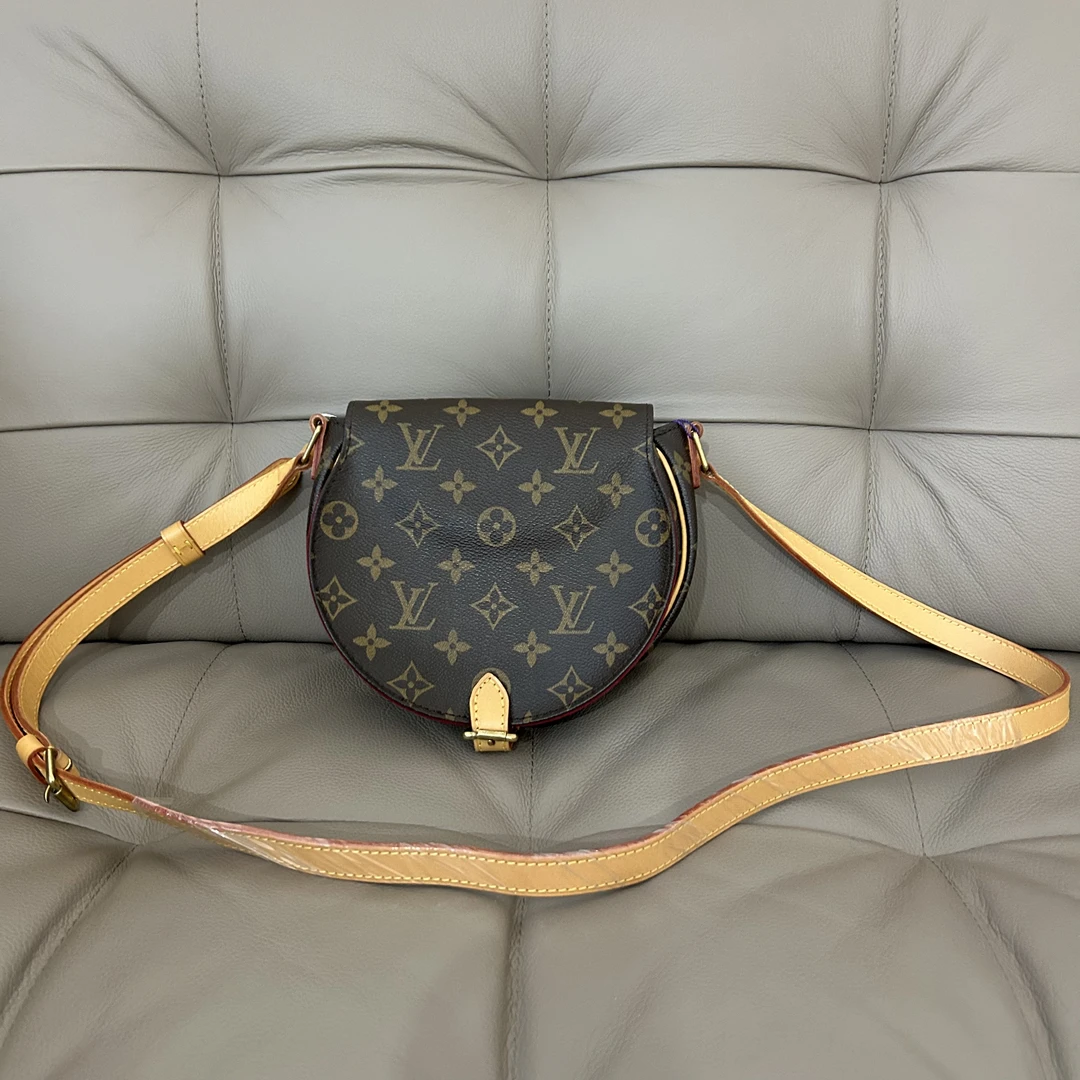 95新 LouisVuitton/路易威登 Lv小号斜挎马鞍/原厂植鞣革