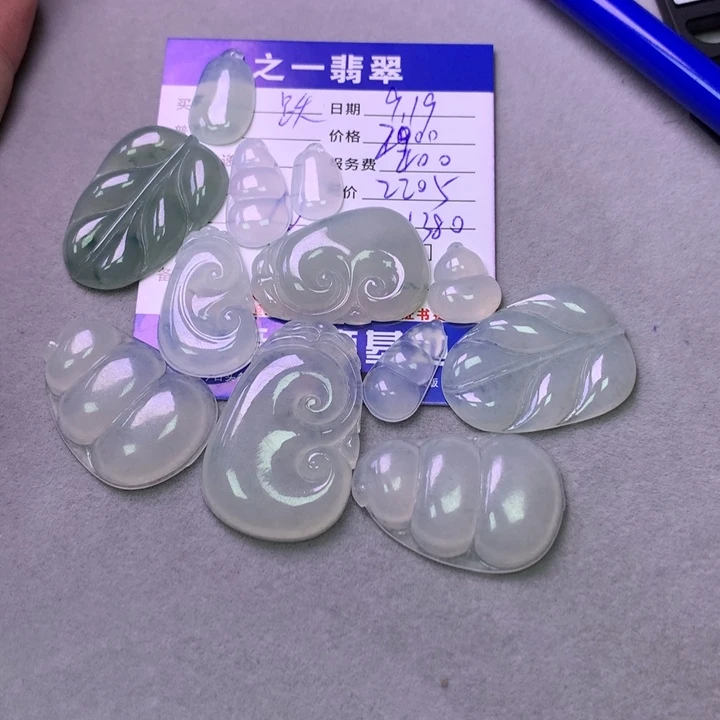 颈饰未镶嵌翡翠跌*
