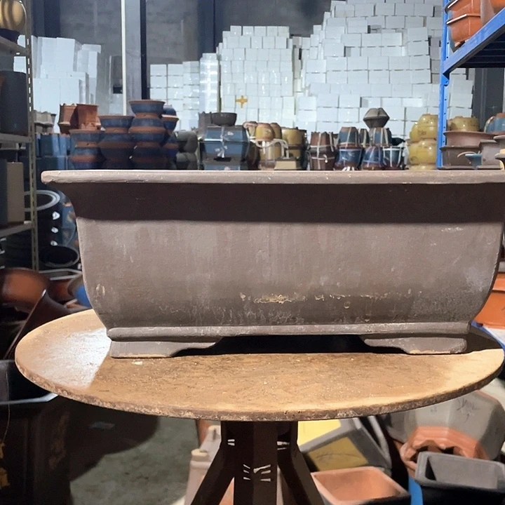 40素面马槽花盆花盆