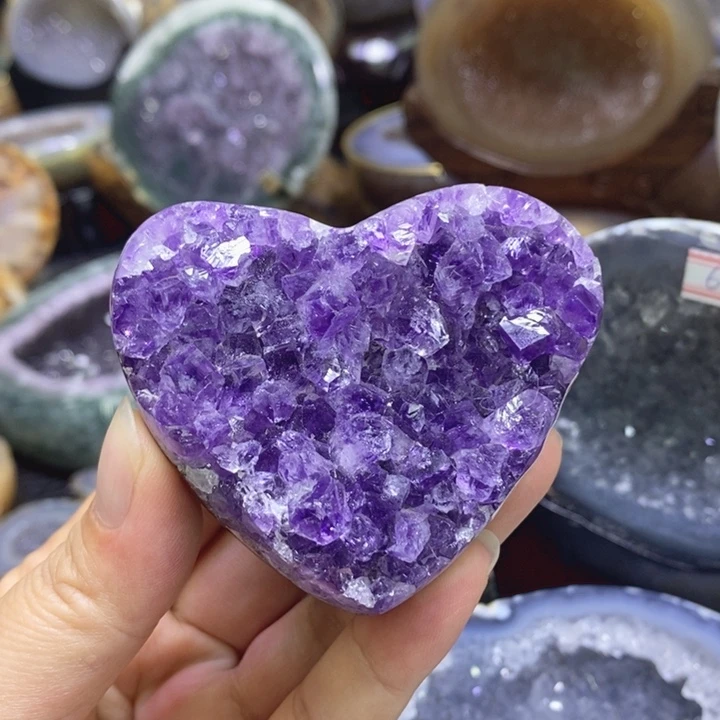 未镶嵌珠宝半成品紫晶