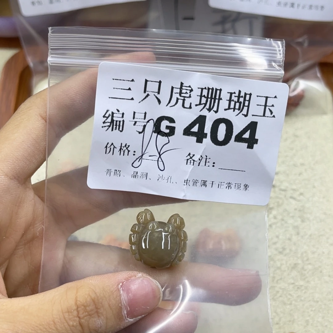 冉***然硅化珊瑚（珊瑚玉）未镶嵌h