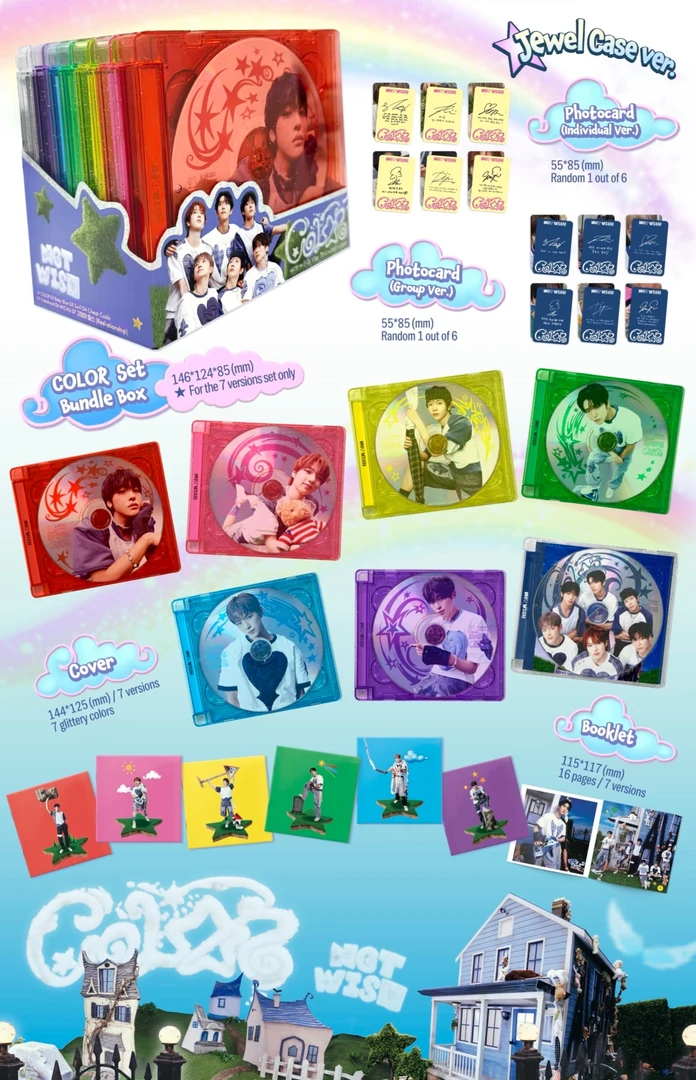 【国现】划愿 NCT WISH  mini2mini3 新回归  特典卡 画册