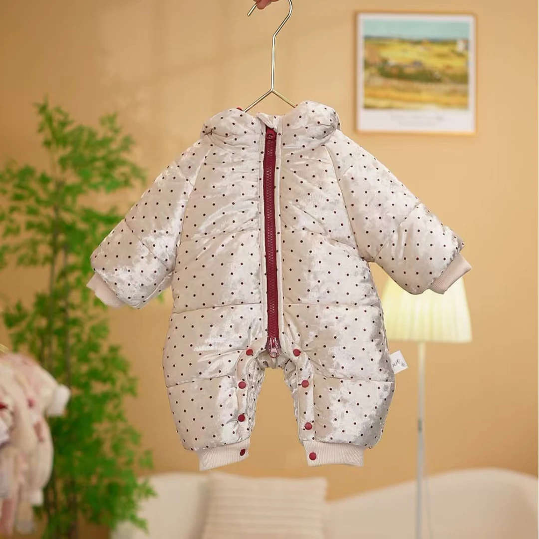 新款冬季长爬婴幼儿秋冬长袖可爱独角兽男女宝宝超萌洋气外出爬服