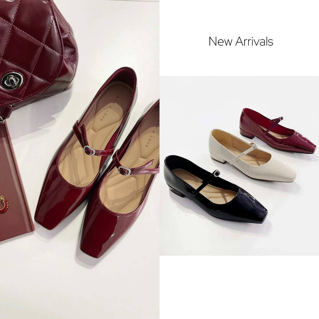 [24年冬] 毛呢玛丽珍单鞋 A1229