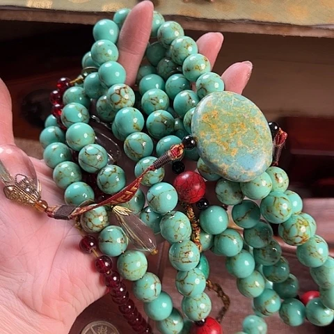 吊坠滴血莲花菩提