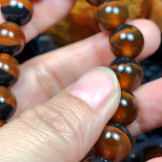 啊***对玛瑙/玉髓未镶嵌颈饰