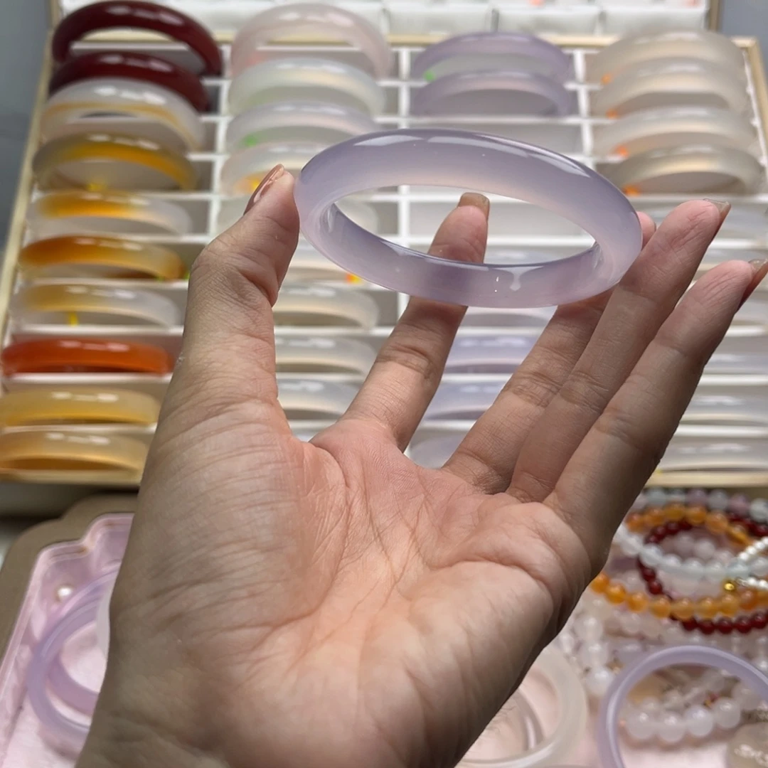 臭***团玛瑙/玉髓手镯未镶嵌