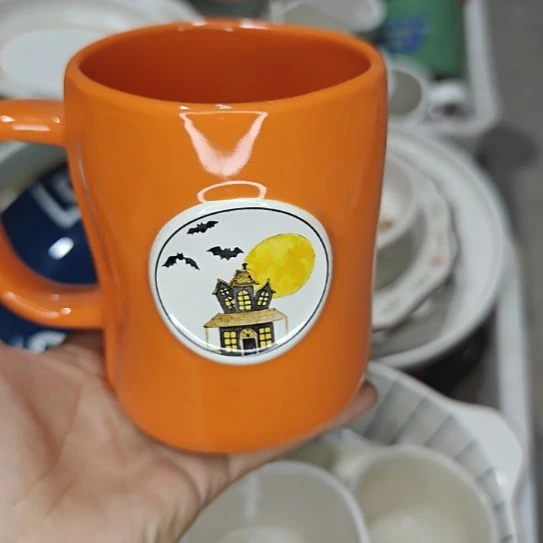 瓷片陶瓷杯碗盘微瑕介意慎拍