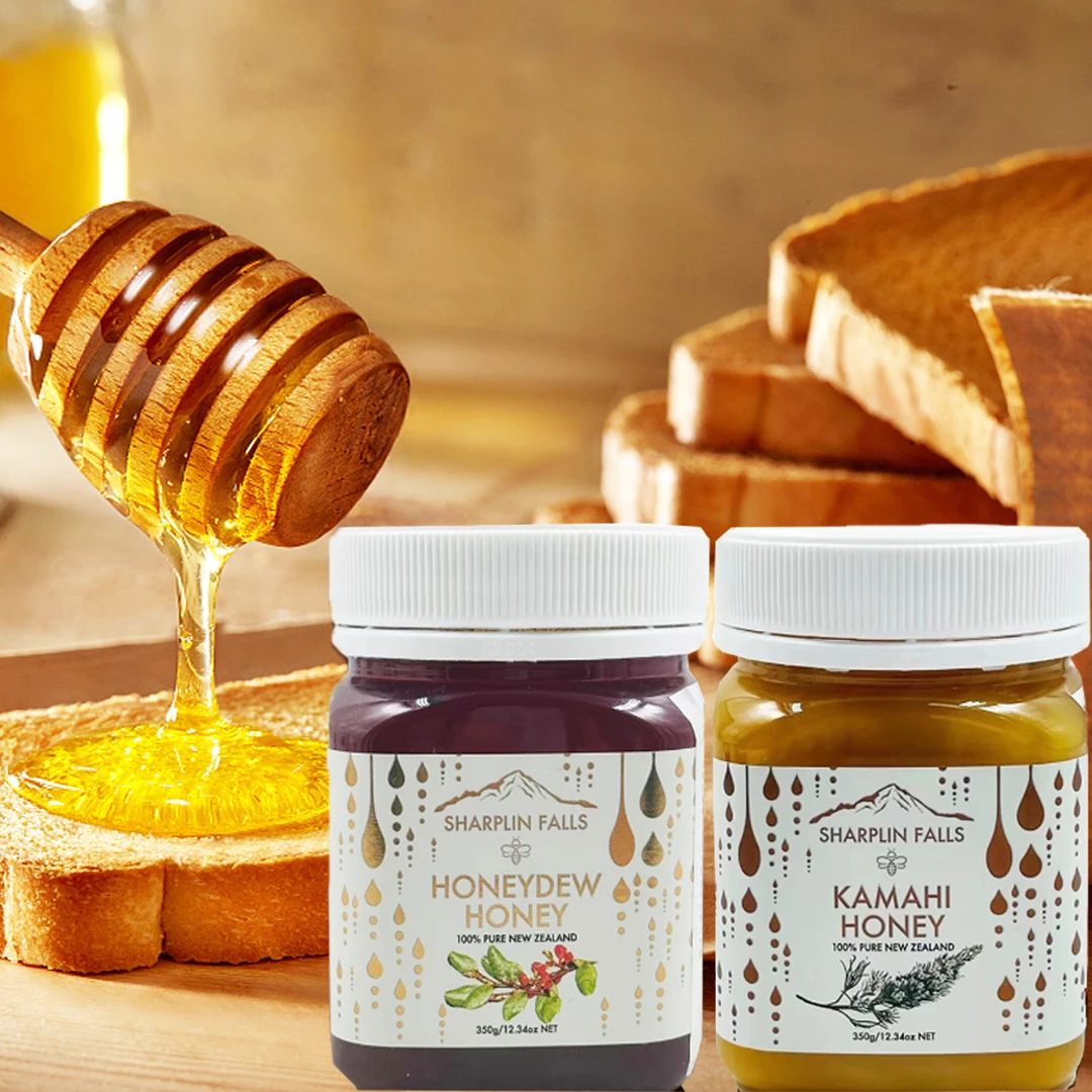 【26年6月】350gx2瓶 新西兰卡马希马麦卢卡蜂蜜/蜜露蜂蜜