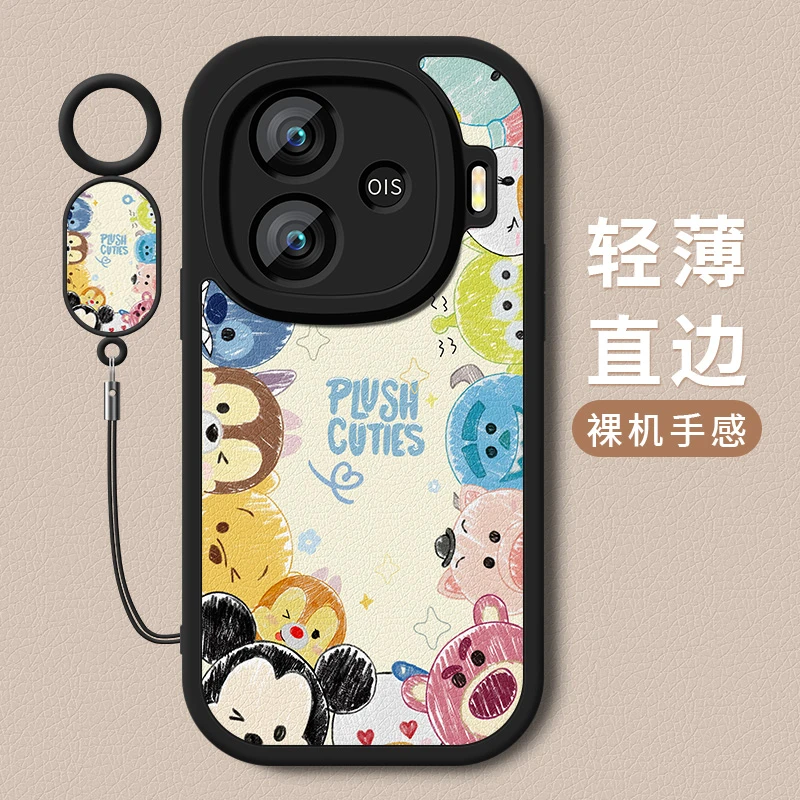 迪士尼适用iQOOZ9Turbo长续航版手机壳新款硅胶镜头全包防摔软壳