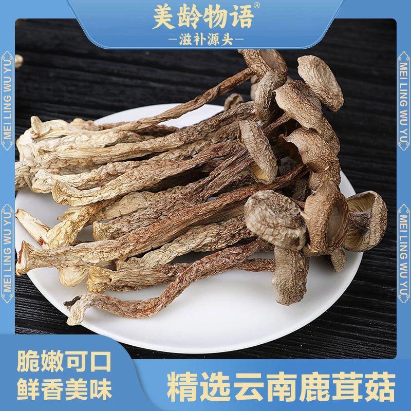 云南干货鹿茸菇250g/500g 脆嫩干菇菌菇脆脆菇炒肉煲汤
