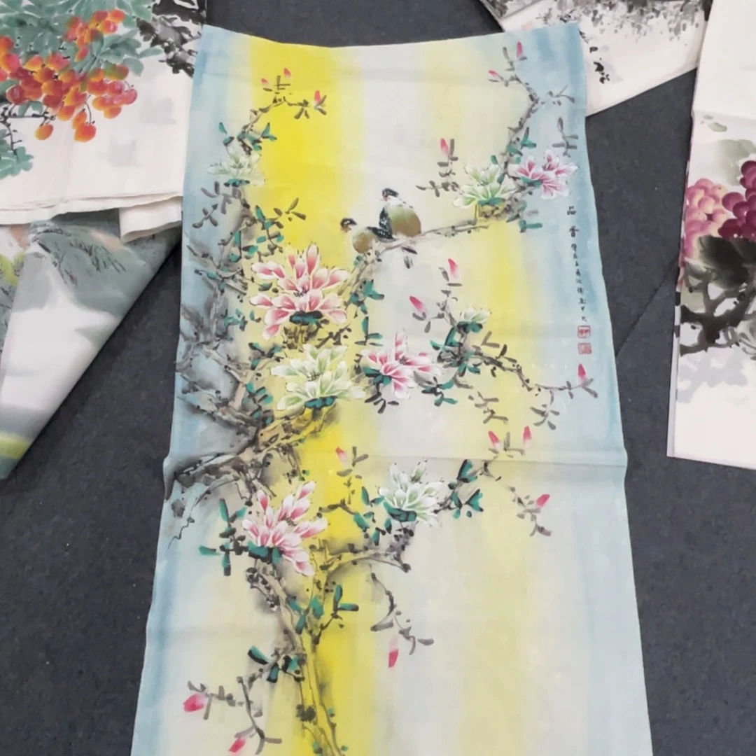 国画处理作品看好再拍哦