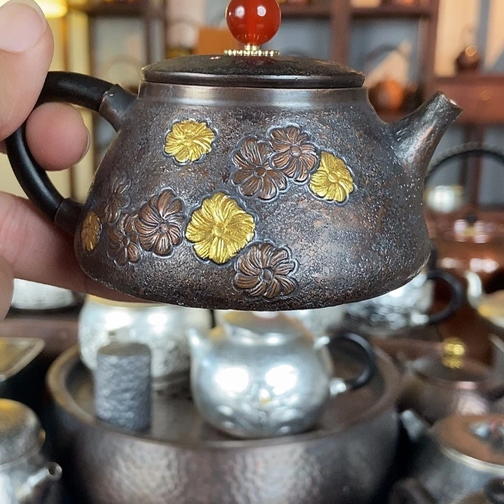纯手工制作一铜壶制作