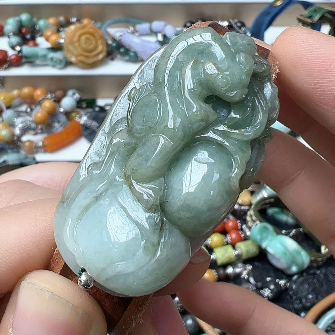 翡翠戒指未镶嵌炸