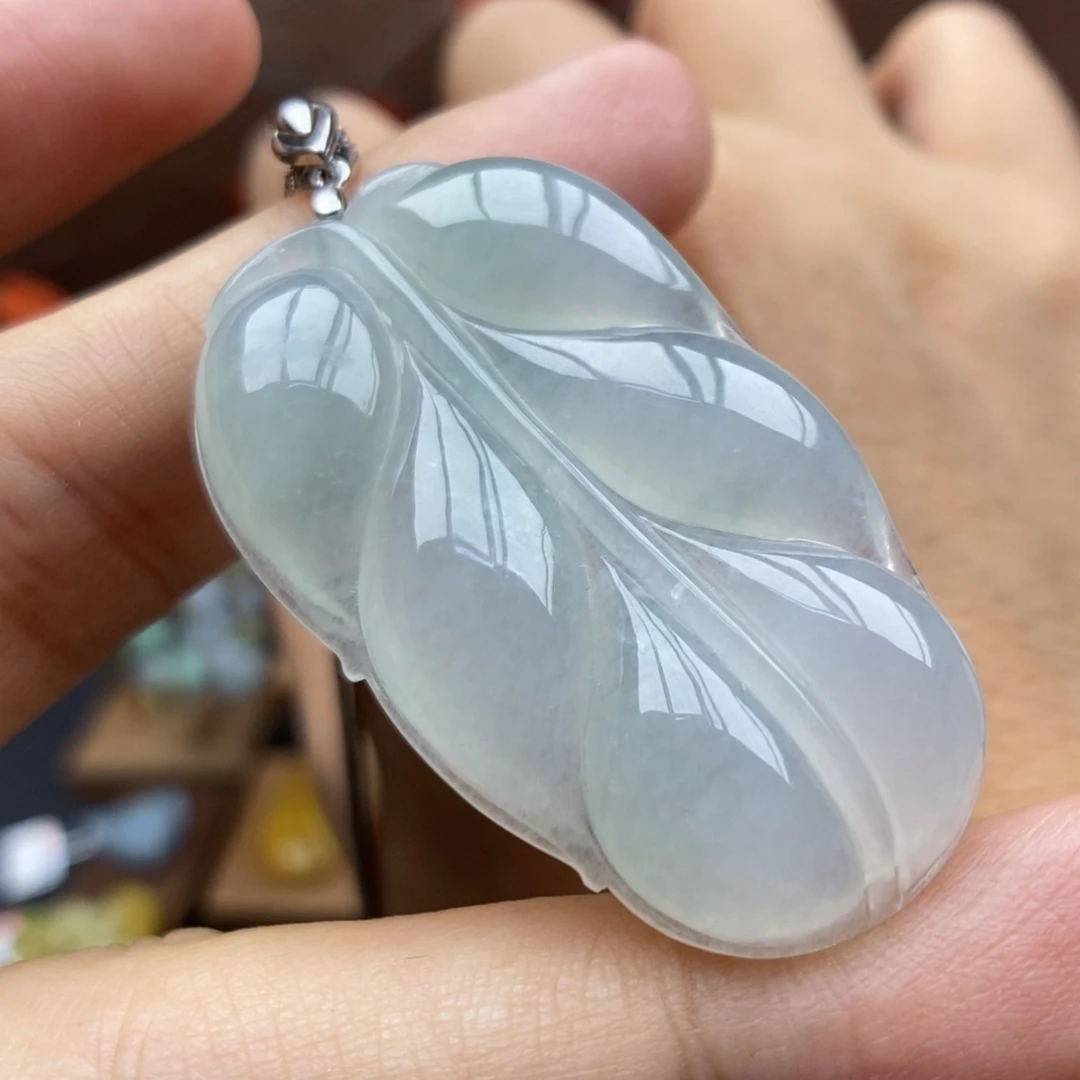 【闪购商品】颈饰银S925镶嵌翡翠62