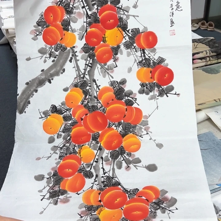 国画纯手绘作品欣赏图