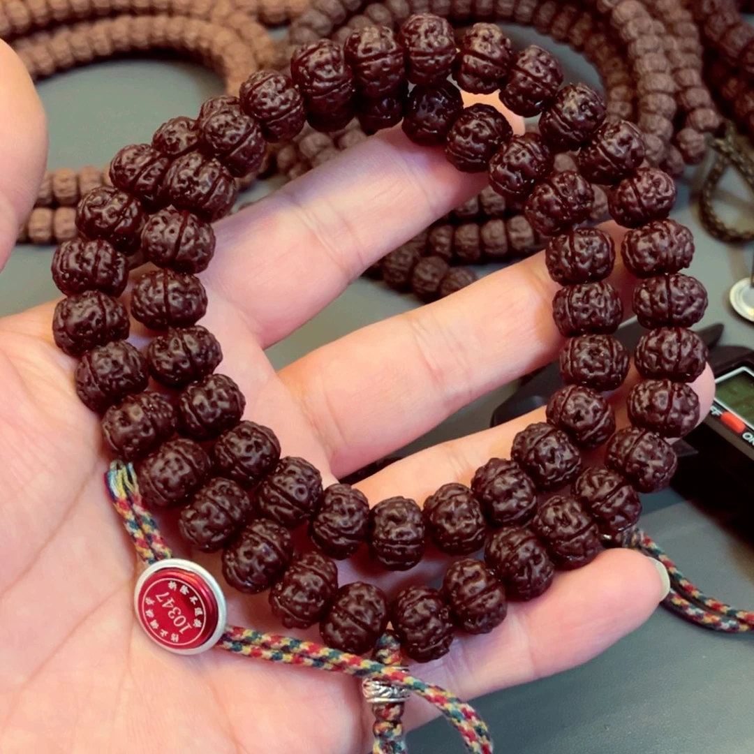 手串金刚菩提11.8纯血老树王双圈10347
