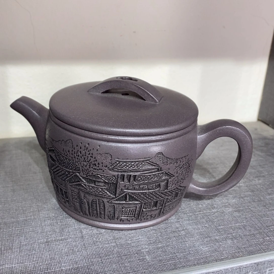 紫砂茶壶原矿手工195