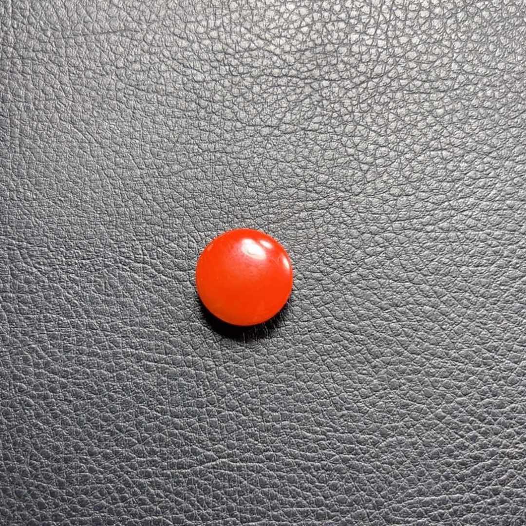 南红玛瑙未镶嵌圆牌16.7✖️7.4