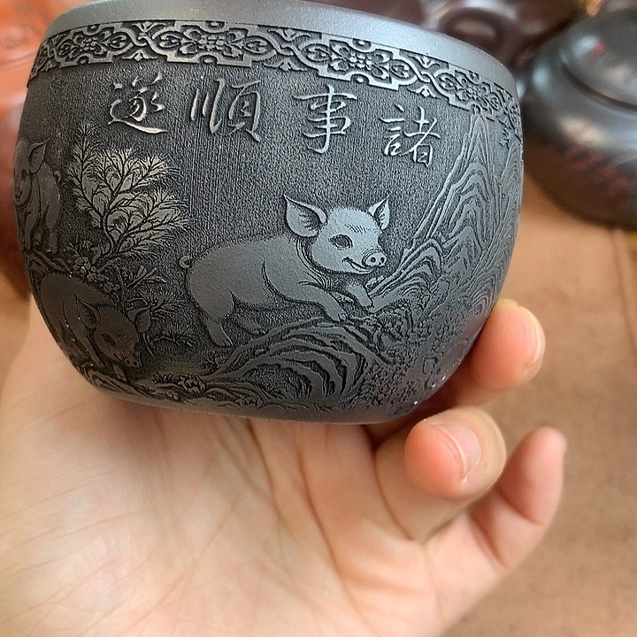 茶壶紫砂紫砂微瑕