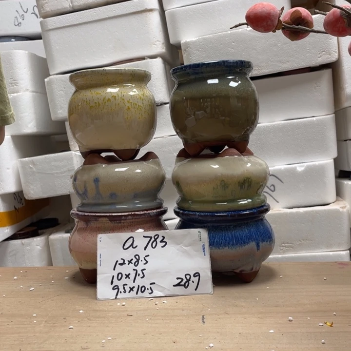 粗陶多肉花盆微瑕783