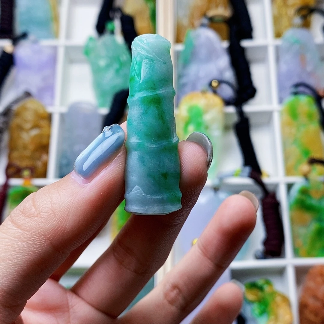 定制翡翠未镶嵌翡翠A货