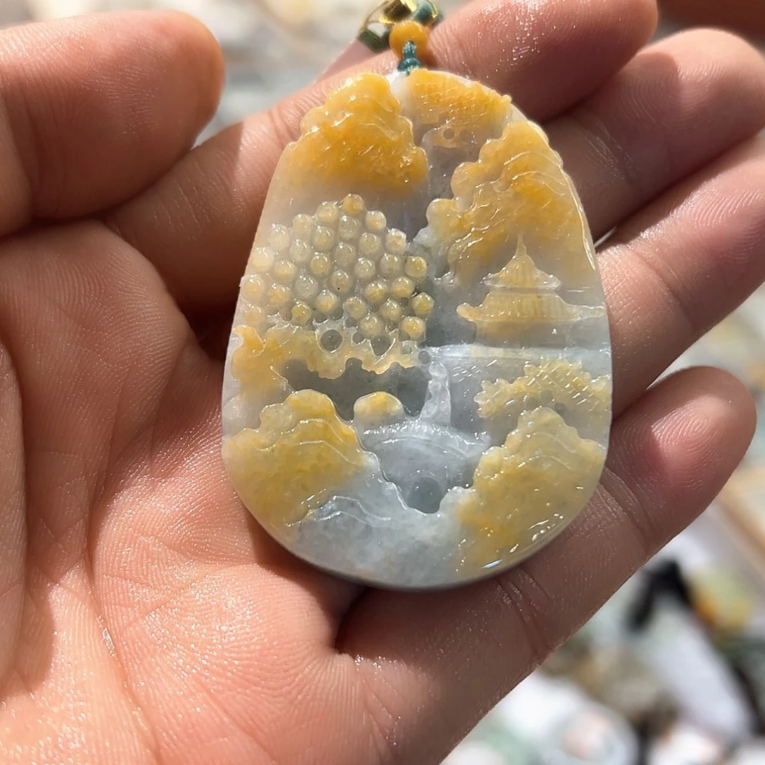 翡翠挂件未镶嵌挂件