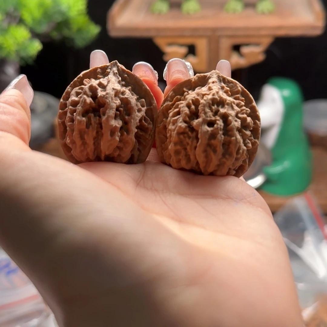 文玩核桃把件关东木子楸百核194色差