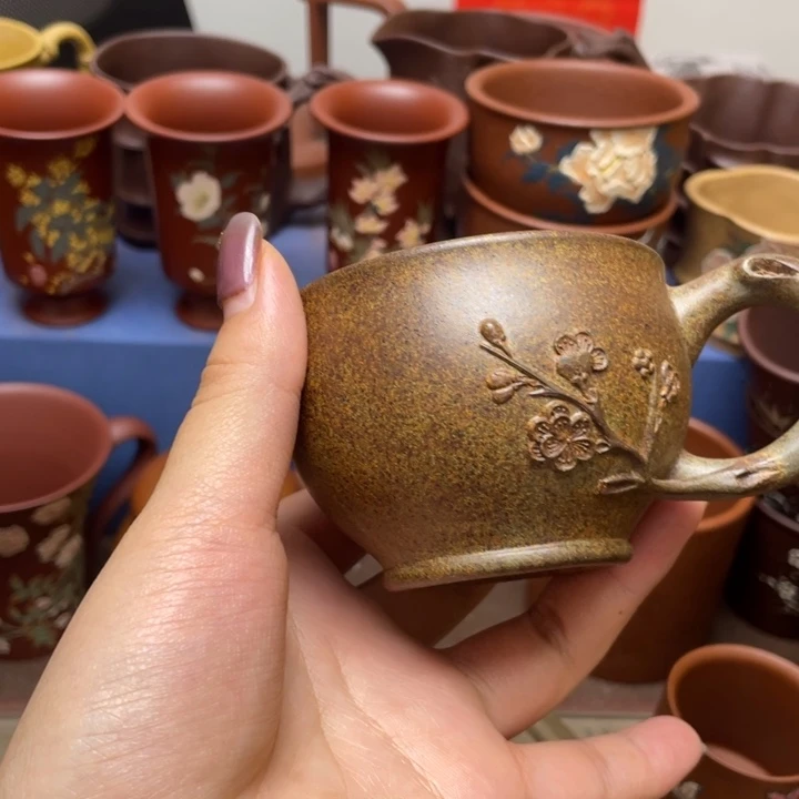 紫砂茶杯紫砂主人杯