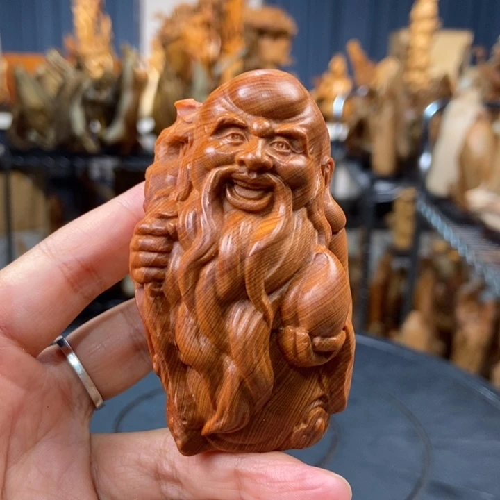 柏木（崖柏）手把件