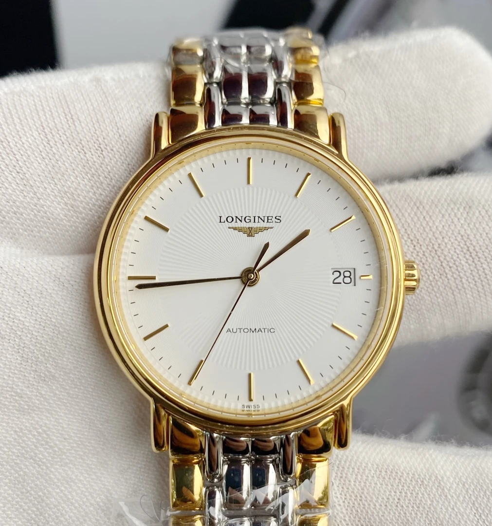 99新 Longines/浪琴 /瑰丽921间金钢带/表径38.5/自动机械