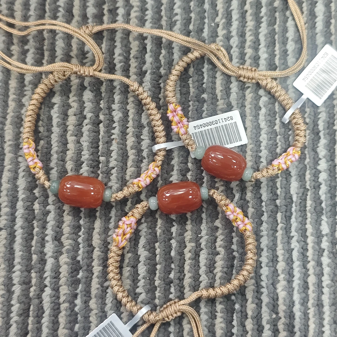 【书记甄选】天然原创玛瑙手绳 多样性发一件 cc2520